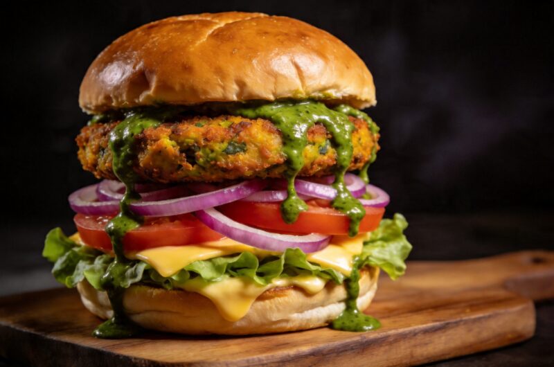 Veg Burger Tikki Recipe Better Than Any Fast Food