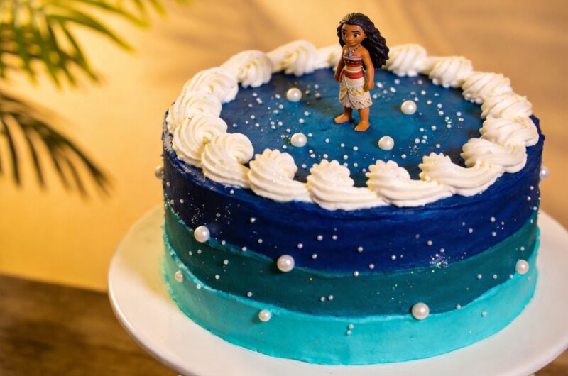 Disney Moana Cake That Looks Professional at Home