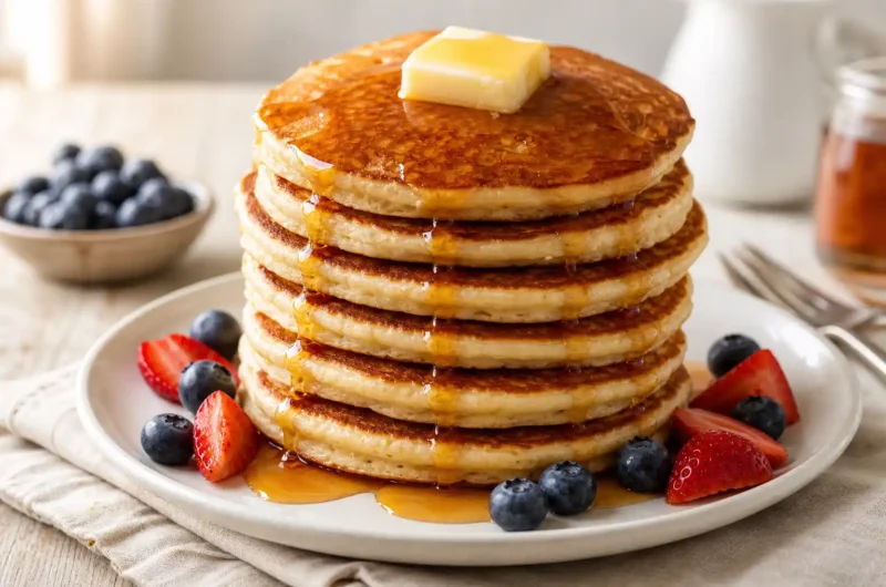 Cloud Like Fluffy Pancakes Recipe Anyone Can Make