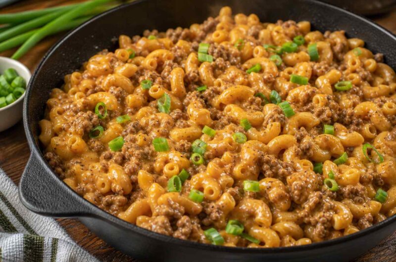 The Creamy Beef Pasta Skillet You Need This Week