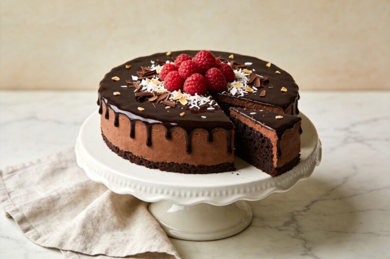 The Best Vegan Birthday Chocolate Cake From Scratch